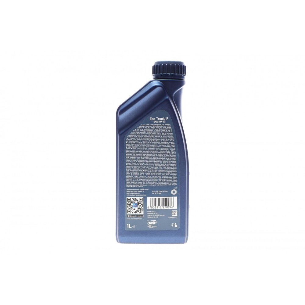 Олива 5W20 Eco Tronic F (1л) (Ford WSS-M2C948-B)