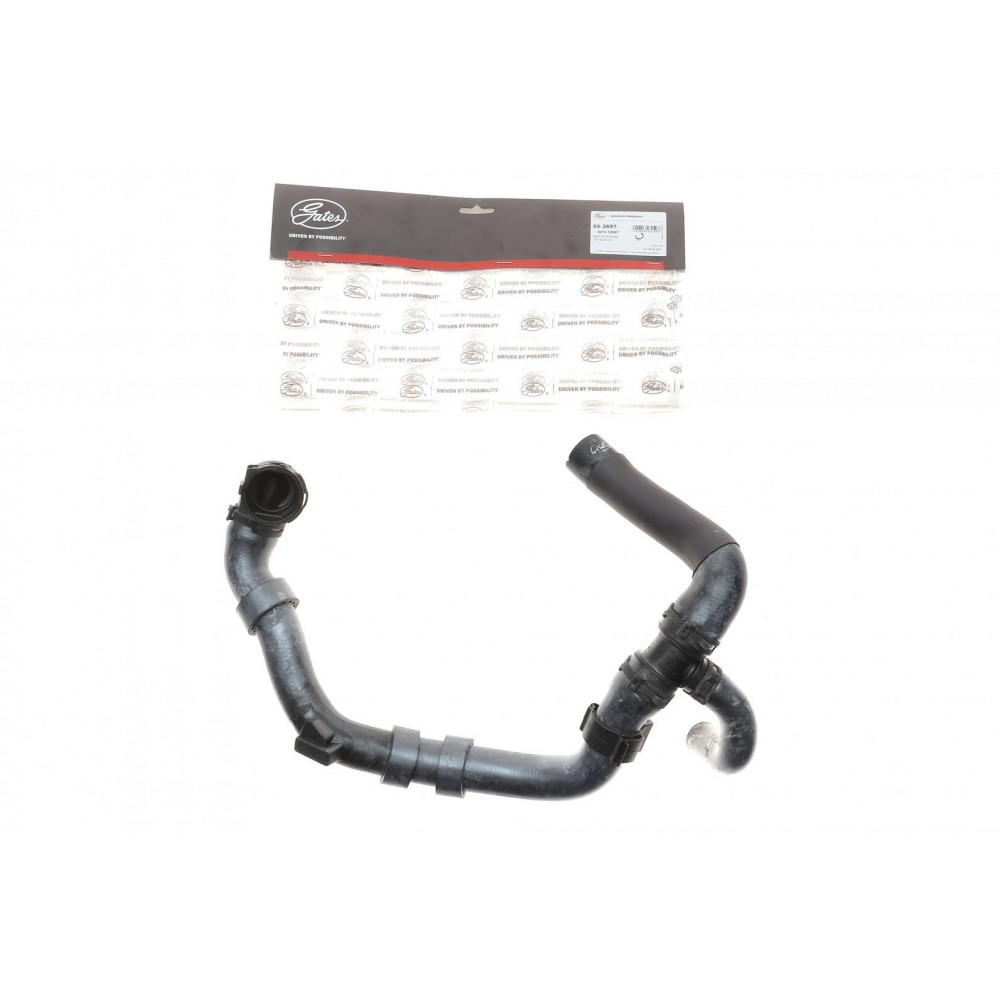 Патрубок радіатора (передній) VW Caddy IV/Golf VI 1.6TDI/2.0TDI 08- (к-кт в зборі)