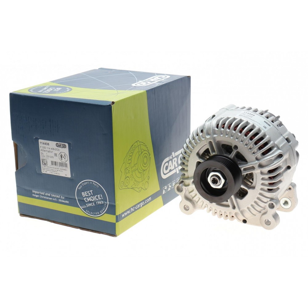 Генератор Audi A6/A8/Q7/VW Touareg 2.7/3.0D 03-15 (14V/180A) = 114408