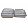 Фільтр салону MB E-class (W210)/S-class (W220)/CL (C215) 98-06/Maybach 02-12 (к-кт 2шт.) (вугільний)