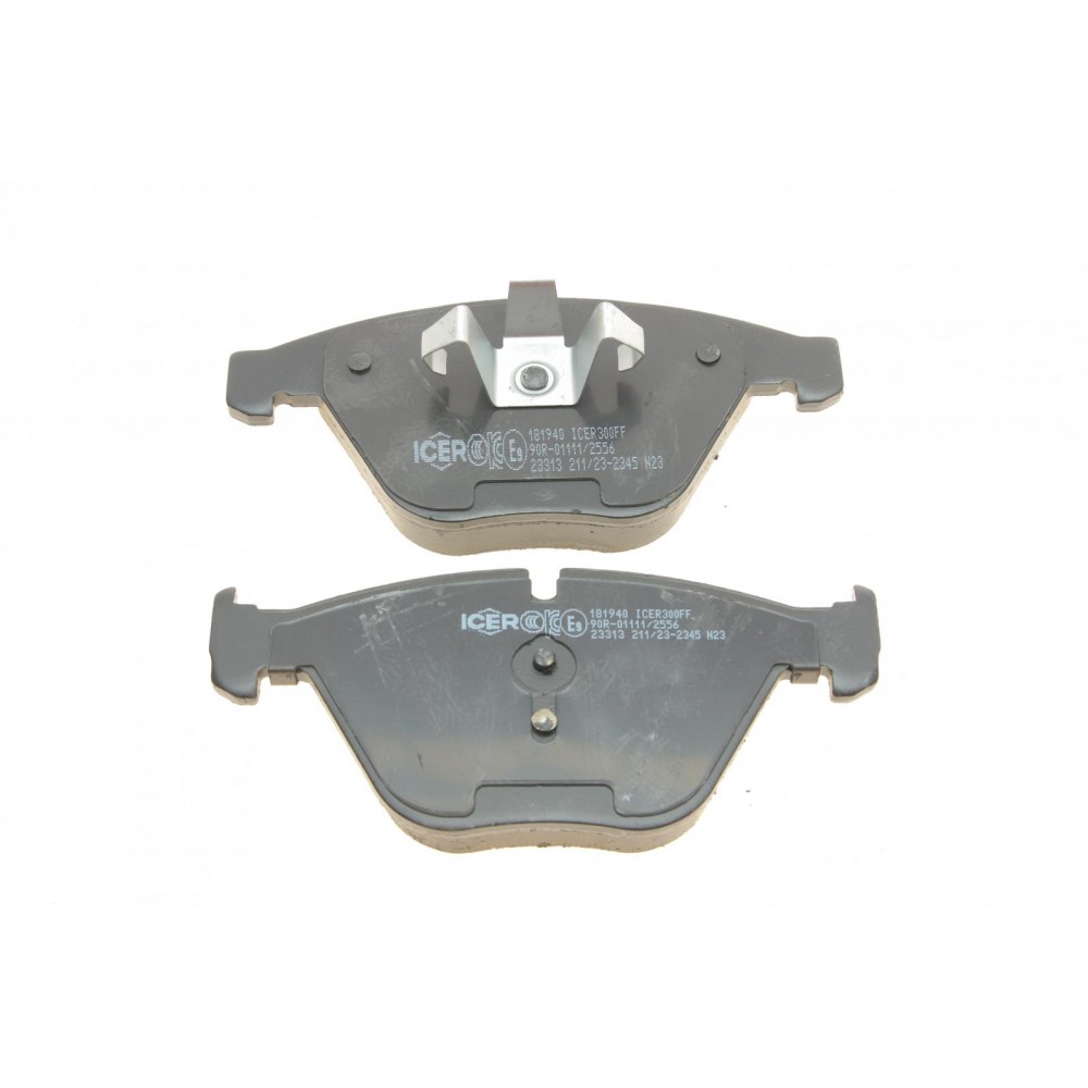 Колодки гальмівні (передні) BMW 3 (E90-93/F30/F80) 04-/5 (E60-61)/6 (E63-64)/7 (E65-67) 01-10/X1/Z4