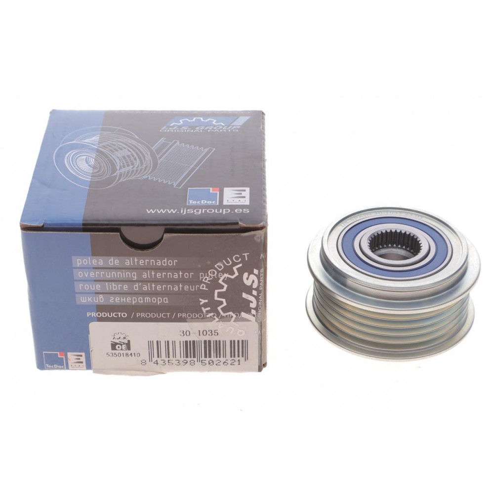 Шків генератора Toyota Avensis/Corolla 2.0D 99- (5PK)