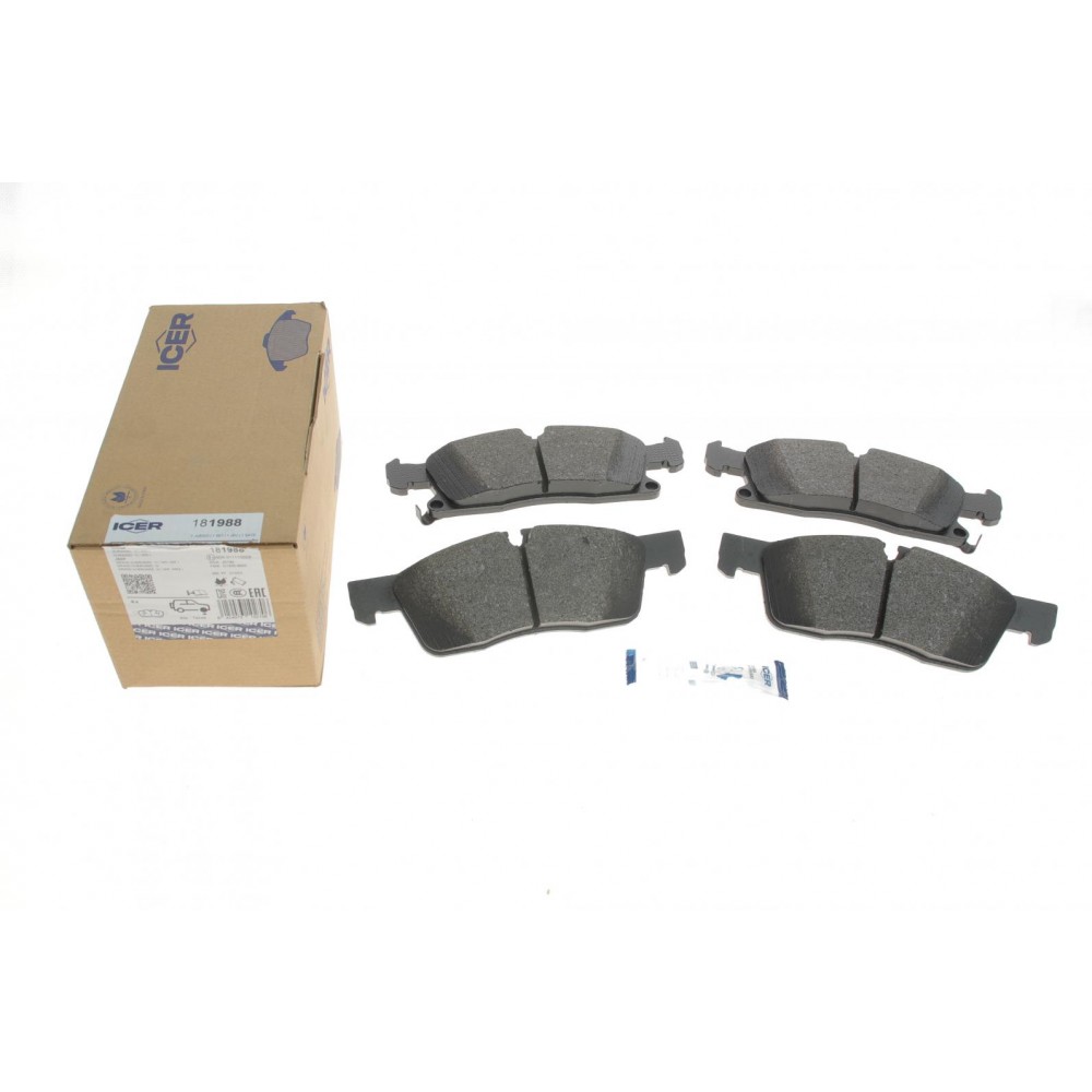 Колодки гальмівні (передні) MB M/GLE/GL/GLS-class (W166/X166) 11-19/Jeep Grand Cherokee 10-