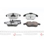 Колодки гальмівні (передні) VW Tiguan/Sharan 07- (ATE) (з датчиком) (з низьким продукуванням пилу)