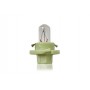 Автолампа 12V 2W BX8.4d Green (в щиток приладів)