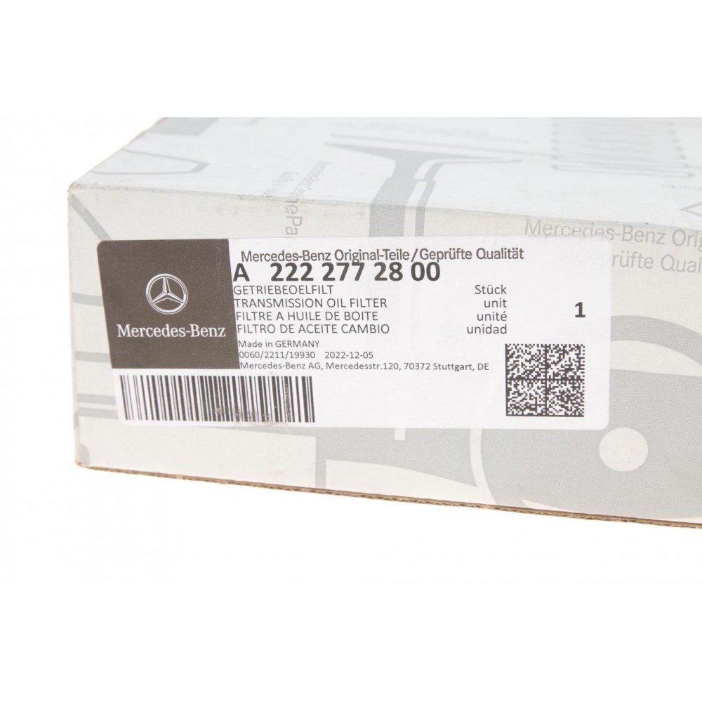 Фільтр АКПП MB C-class (W204)/E-class (W212)/Sprinter (906) 06-/Vito (W447) 14-