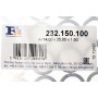 Шайба болта зливу оливи VW Passat 2.5 TDI 98-05 (14x20x1.5) (к-кт 100шт)