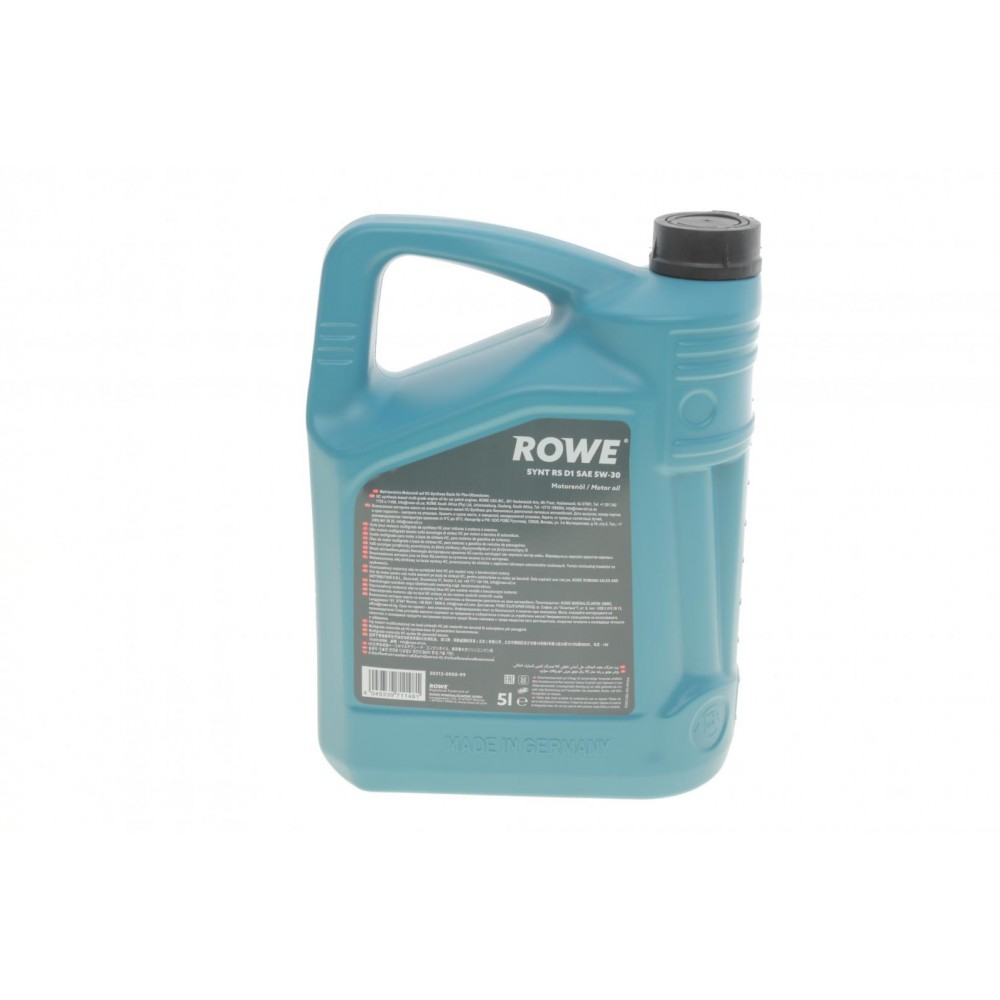 Олива 5W30 HIGHTEC SYNT RS D1 (5L) (Ford WSS-M2C945-A/929-A/946-A/GM DEXOS1 GEN2/GM 6094M/4718M)