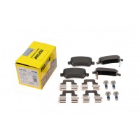 Колодки гальмівні (задні) Opel Astra G/H/ Combo 01- /Kia Venga (Lucas)