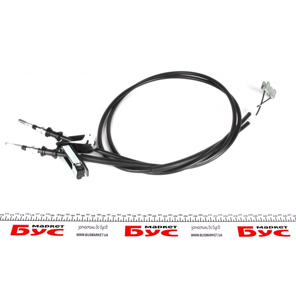 Трос ручника Ford Focus 1.4-2.0 16V 98-04 (2x1765/1585mm) (к-кт 2 шт.)