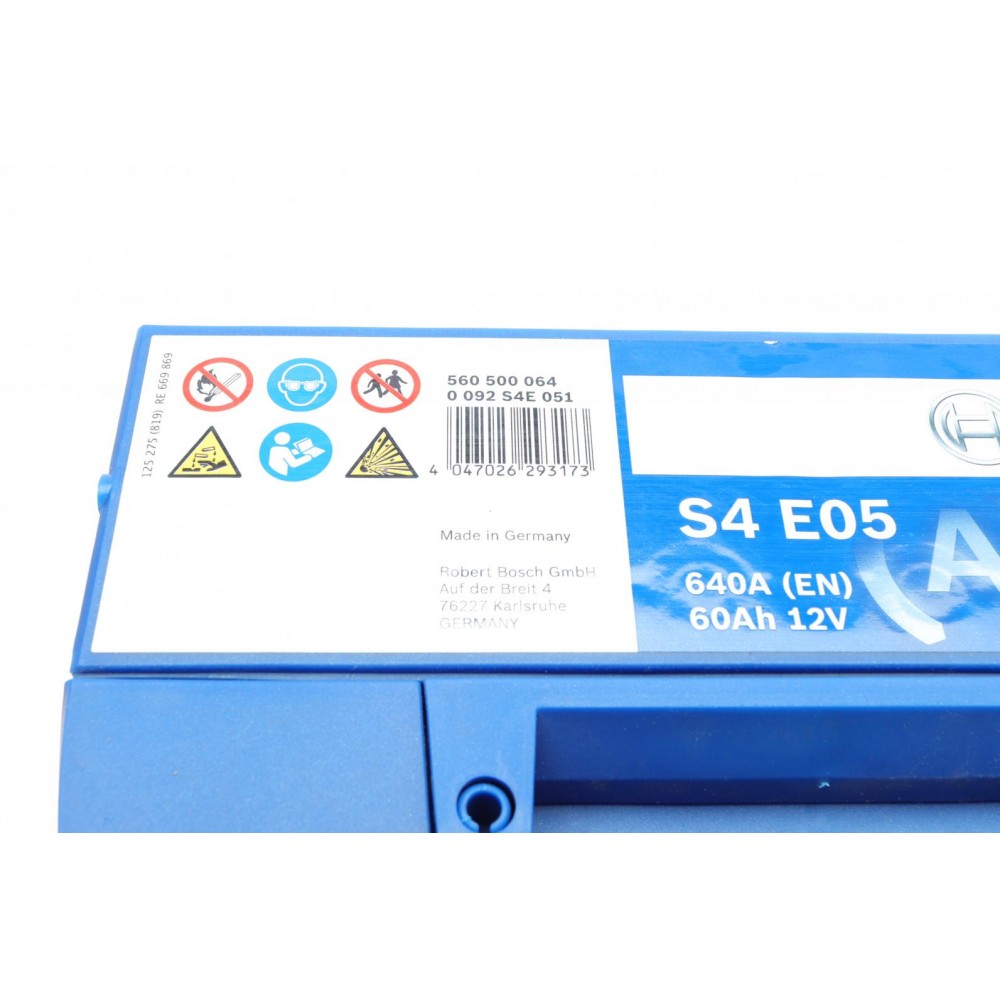 Акумуляторна батарея 60Ah/640A (242x175x190/+R/B13) (Start-Stop EFB)