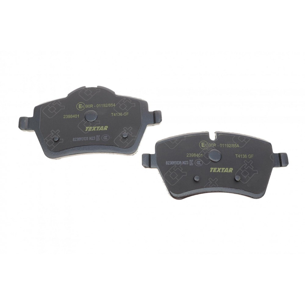 Колодки гальмівні (передні) Mini (R50/R53/R52/R56/R57/R58/R59) 01-16 (Lucas) Q+