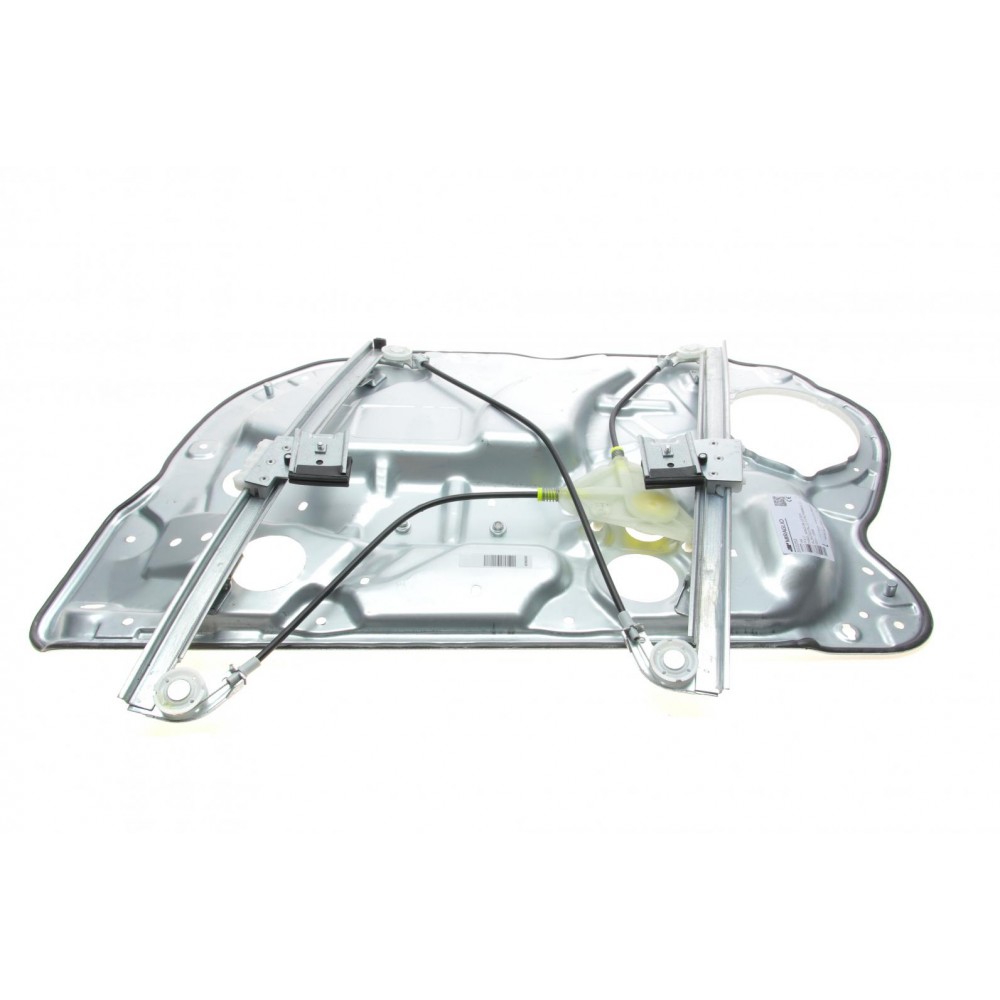 Склопідіймач (передній) VW Polo 01-12 (L) (електро) (без моторчика)(з пластиною)
