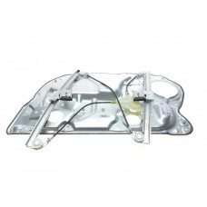 Склопідіймач (передній) VW Polo 01-12 (L) (електро) (без моторчика)(з пластиною)