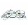 Склопідіймач (передній) VW Polo 01-12 (L) (електро) (без моторчика)(з пластиною)