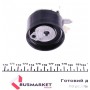 Комплект ГРМ + помпа Renault Kangoo 1.5dCi 01- (123x27) (помпа 65505)