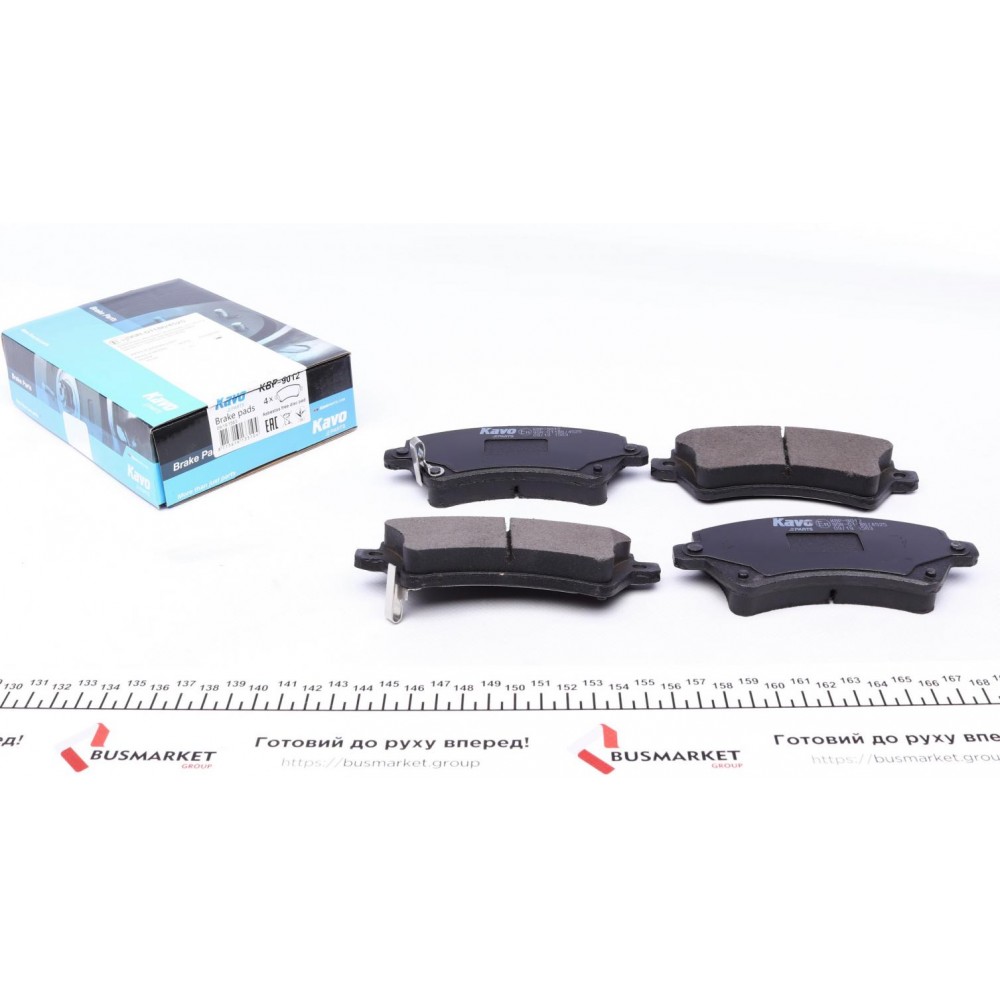 Колодки гальмівні (передні) Toyota Corolla 02-08 (Lucas) Q+