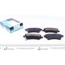Колодки гальмівні (передні) Toyota Corolla 02-08 (Lucas) Q+