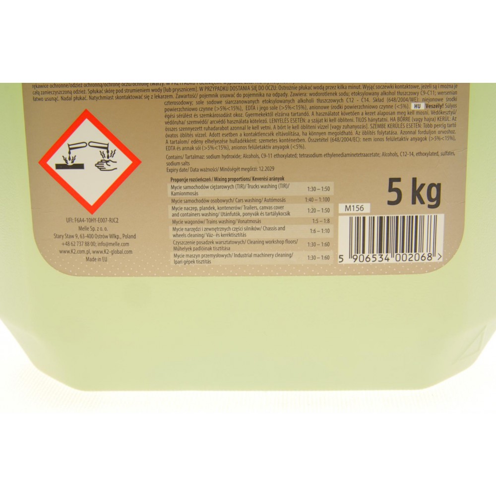 Шампунь для безконтактної мийки автомобіля Diper (5L)