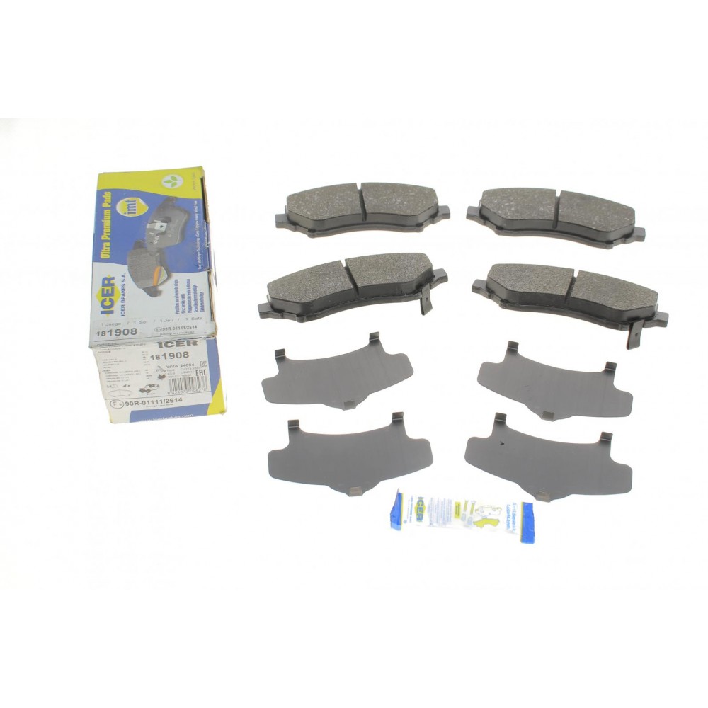 Колодки гальмівні (передні) Chrysler Grand Voyager/Dodge Caravan/Journey/Jeep Cherokee/Compass 07-