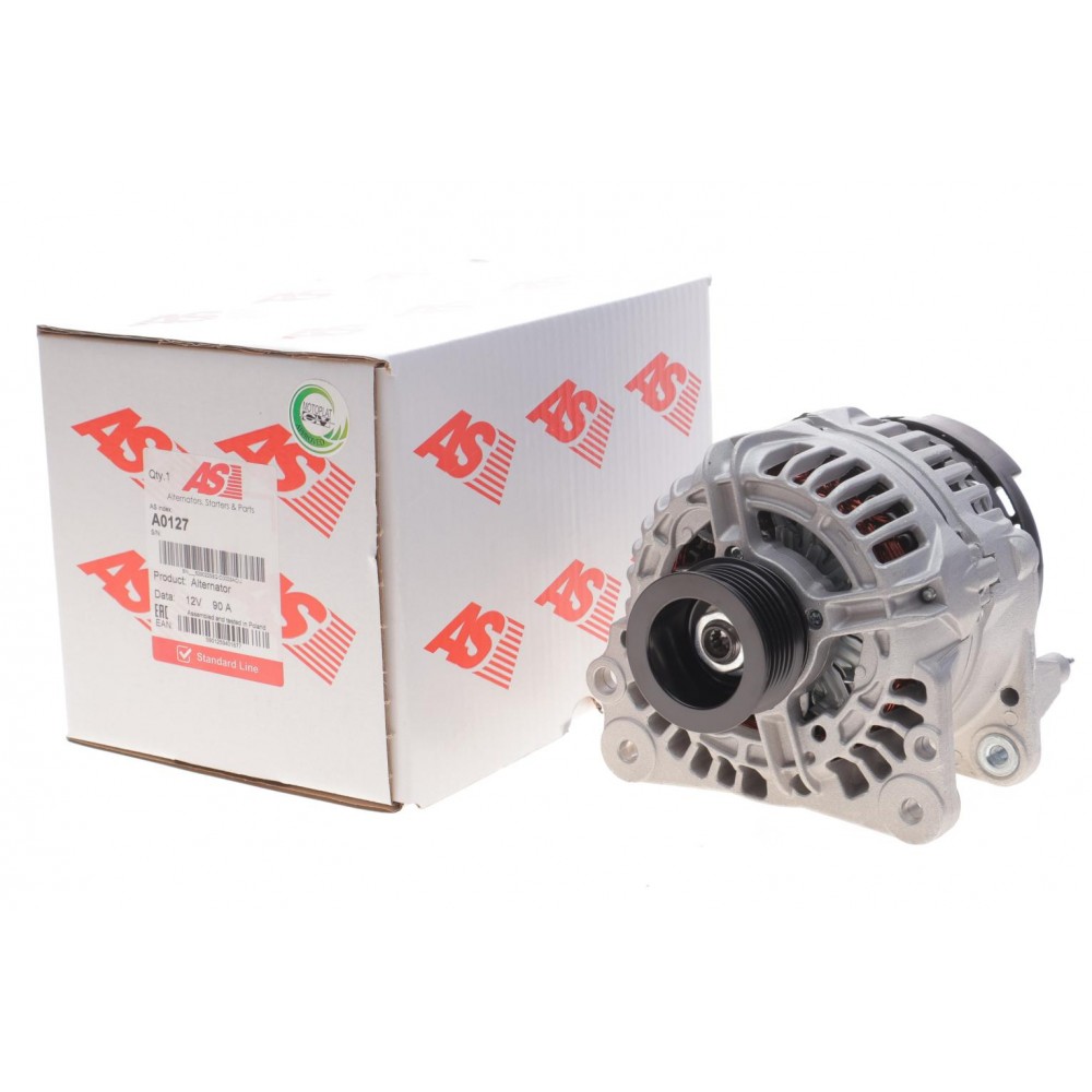 Генератор Audi A3/A4/Skoda Fabia/Octavia/VW Caddy/Golf 1.9TDI-2.5TDI/1.8-3.2 96- (12V/90A)