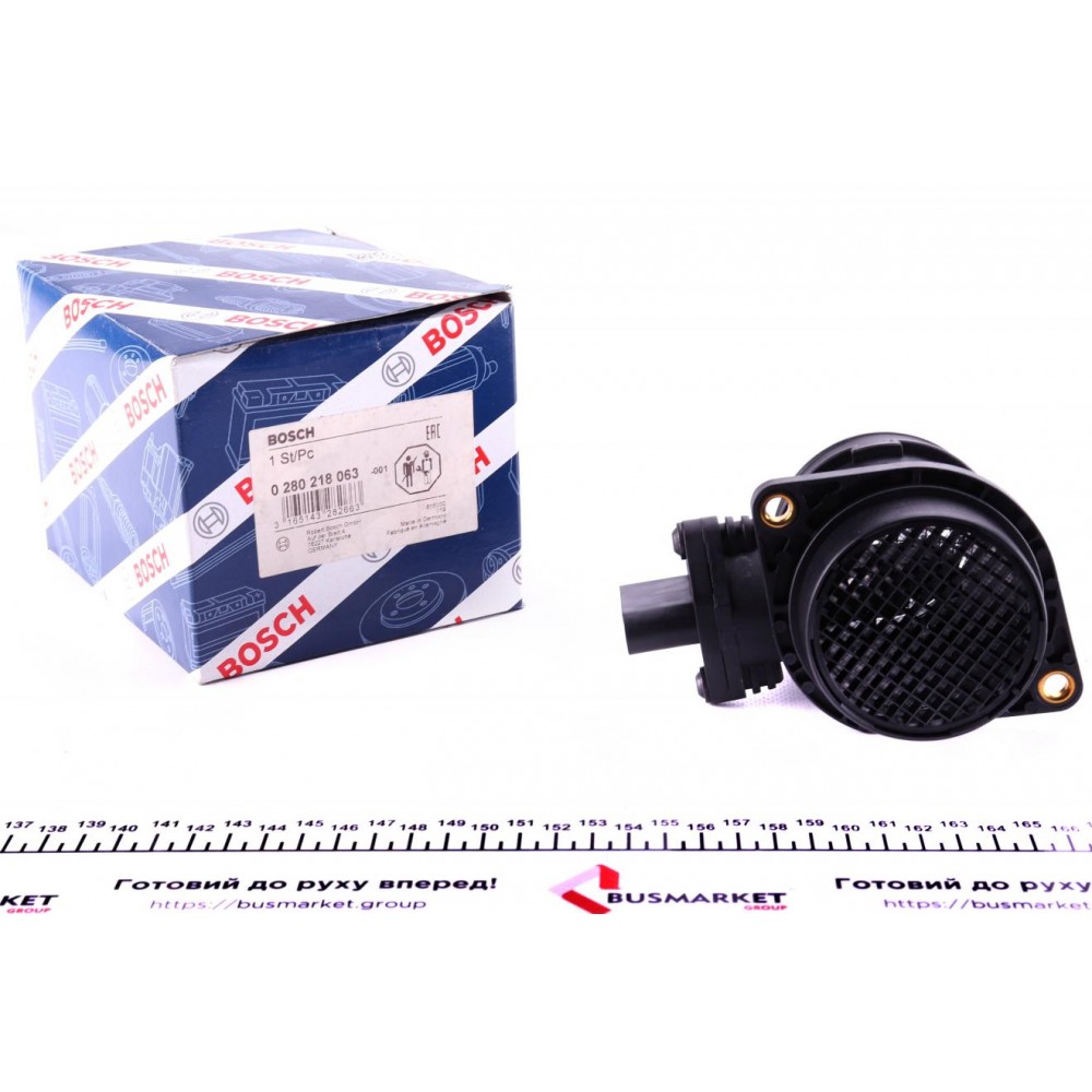 Витратомір повітря Audi A6/VW Golf IV 1.8T 97-06 (замінено на 0280218340)