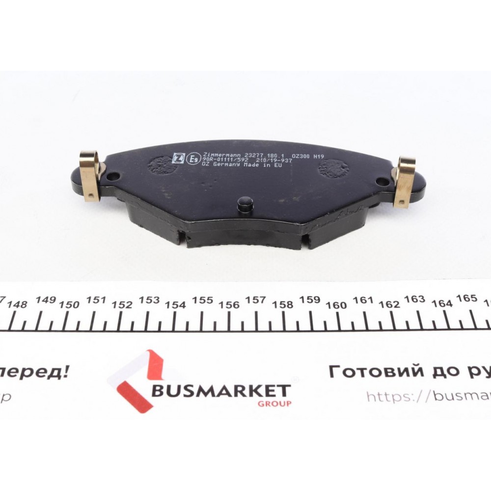 Колодки гальмівні (передні) Citroen C5 01-(Bendix-Bosch) (з датчиком)