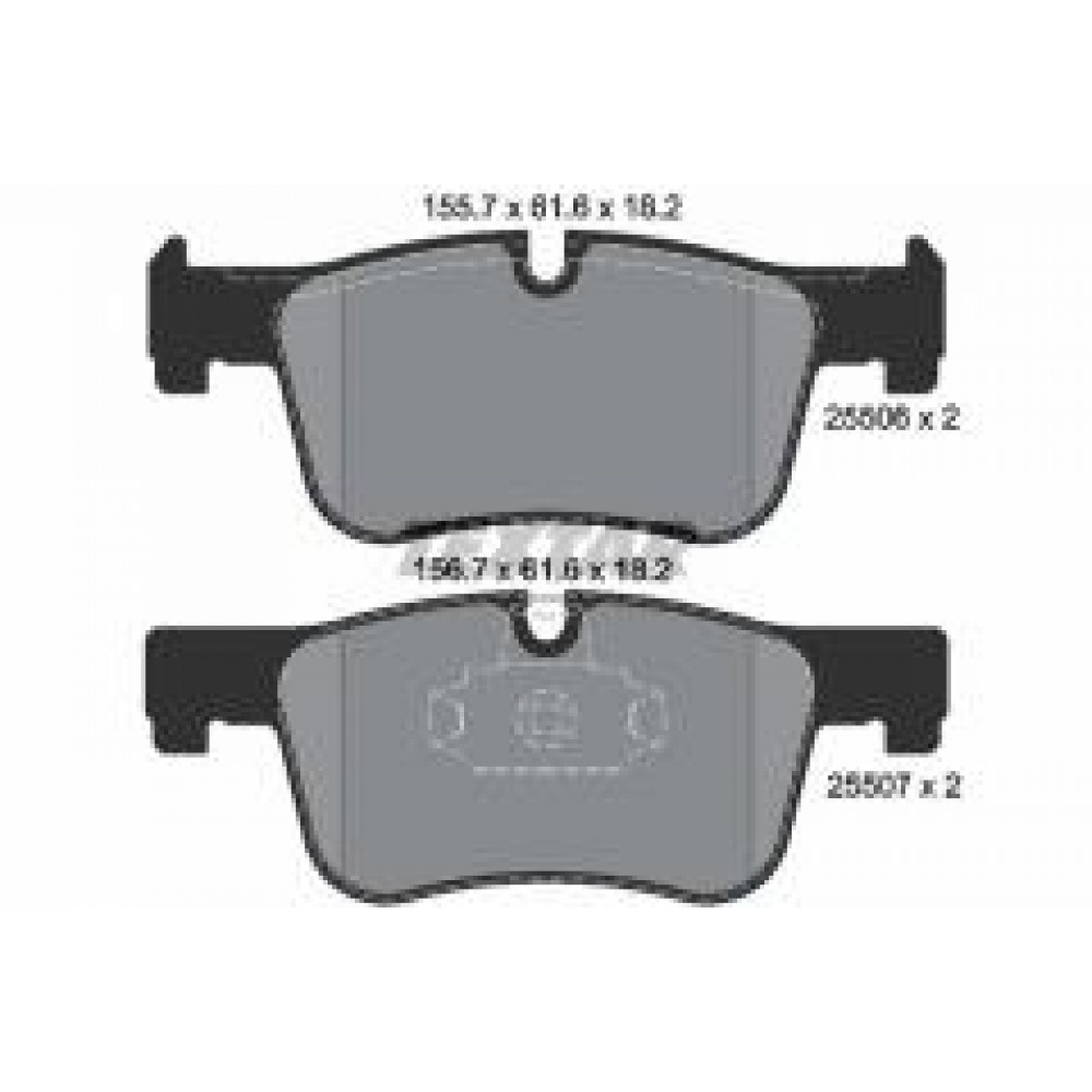 Колодки гальмівні (передні) BMW 1 (F20)/3 (F30)/4 (F32) 10- (CBI) Q+