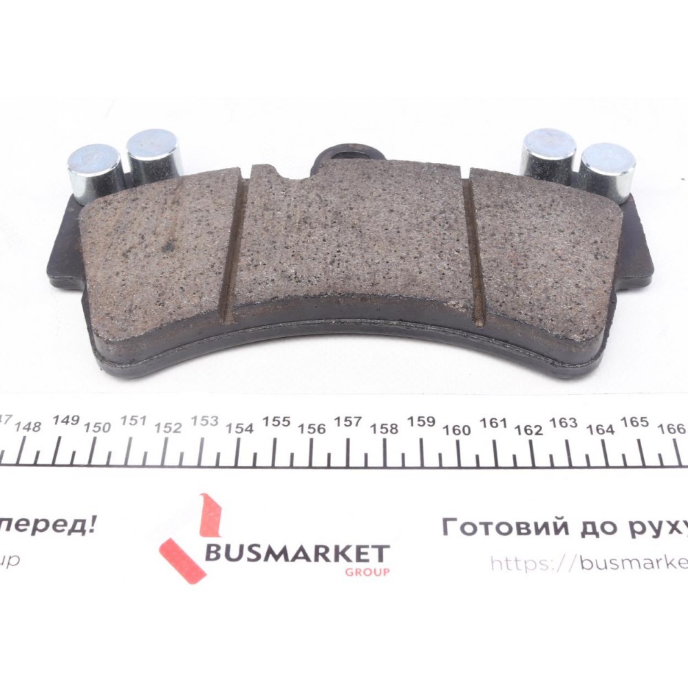 Колодки гальмівні (передні) Audi Q7/Porsche Cayenne/VW Touareg 02- (Brembo) (з низьким продукуванням пилу)