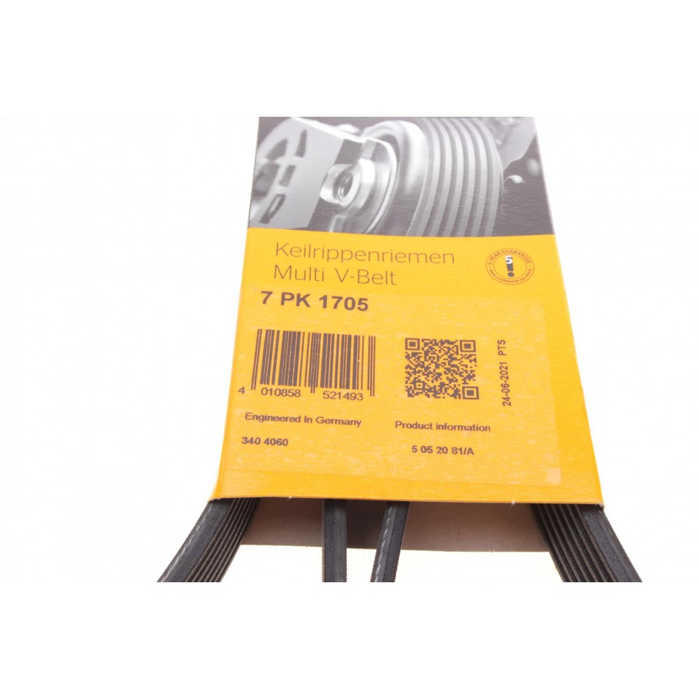 Ремінь генератора Renault Megane/Laguna/Scenic 2.0 dCi 07-/Peugeot 508 2.0HDI 18-