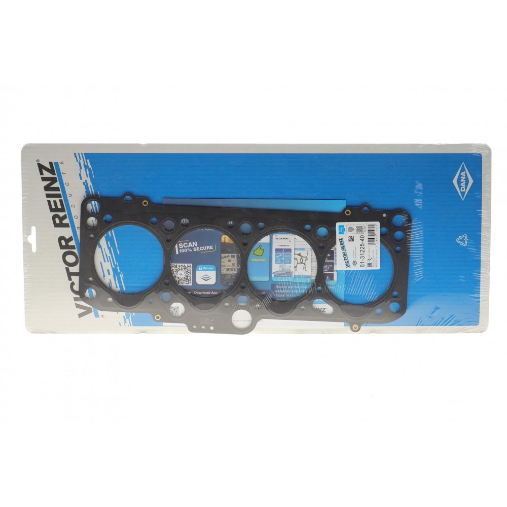 Прокладка ГБЦ VW Caddy II 1.9D, Ø81,00mm, 1.57mm, 2 метки