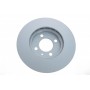 Диск гальмівний (передній) Seat Ibiza/VW Caddy/Polo 93-04/Golf/Passat 87-02 (256x20) (з покр.) (вент)