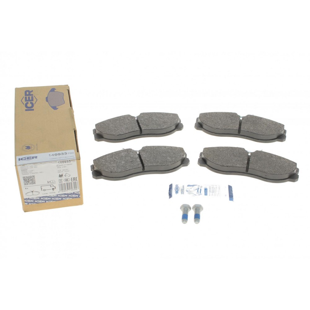 Колодки гальмівні (передні) Nissan Terrano 96-07/Ford Maverick 93-98