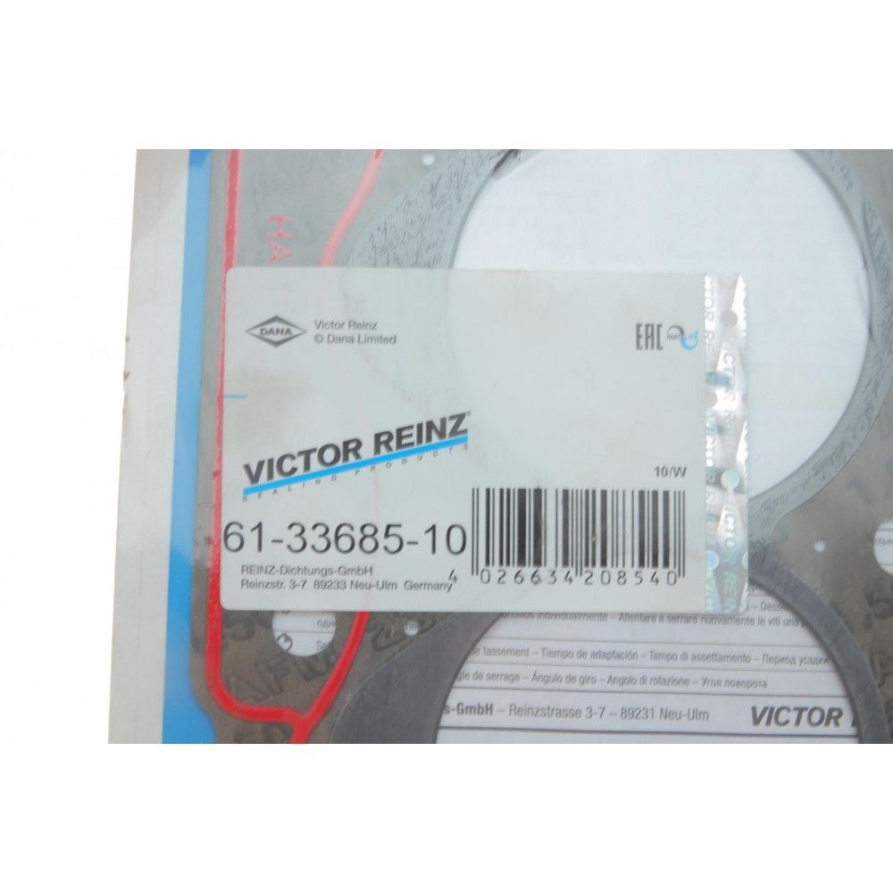 Прокладка ГБЦ Renault Kangoo 1.9D 97-, Ø81,00mm, 1,50mm, 1 metka, F8Q