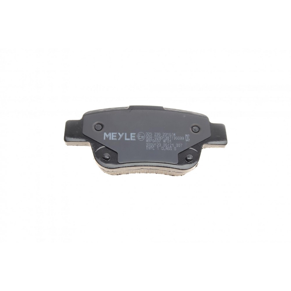 Колодки гальмівні (задні) Toyota Avensis/Corolla 1.6-2.4i 03-09 (Bosch)