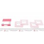Кільця поршневі Smart Roadster 0.7 06.04-05/ForTwo 0.6 06.04-07 (66.50mm/STD) (1.2-1.2-2.5)