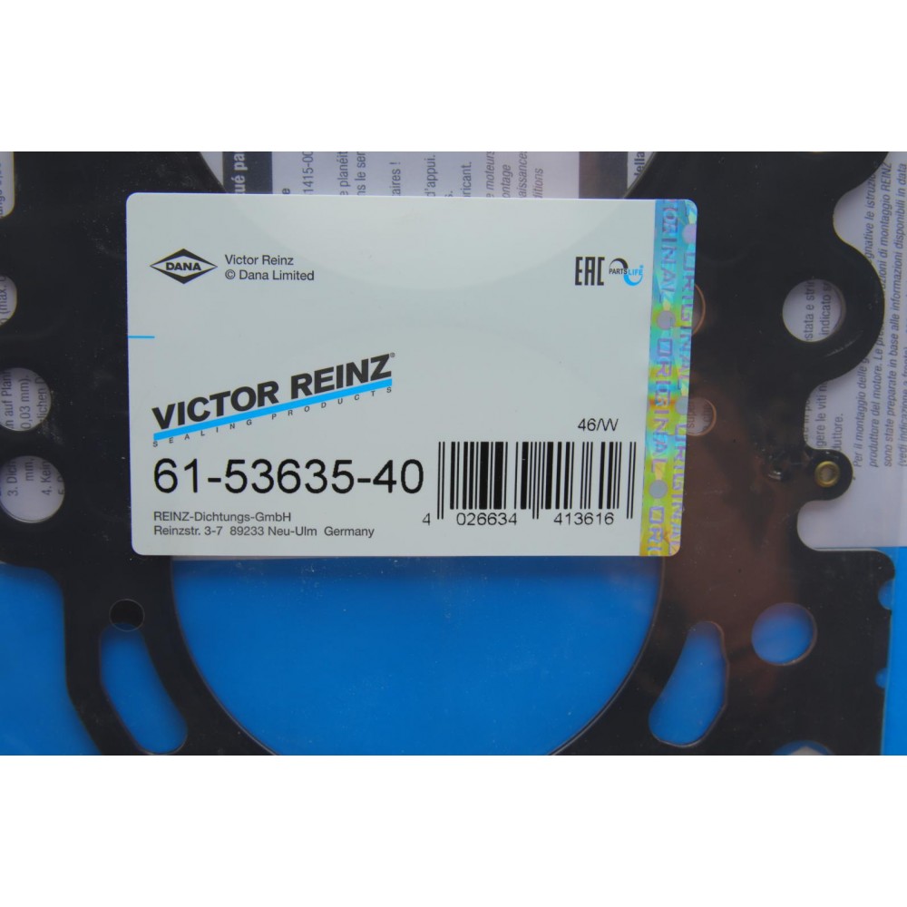 Прокладка ГБЦ Nissan Pathfinder 2.5 dCi 05- (4 мітки) (1.00mm)