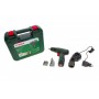 Шуруповерт акумуляторний EasyDrill 1200 (12V) з комплектом біт та свердел