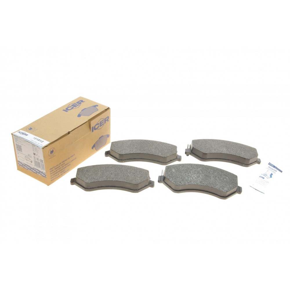 Колодки гальмівні (передні) Chrysler Voyager/Jeep Cherokee/Dodge Caravan 00-08