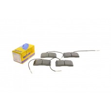Колодки гальмівні (передні) Citroen C8 02-/Peugeot 208 12-/ 3008 09-17/ 607/807 02- (з датчиками)
