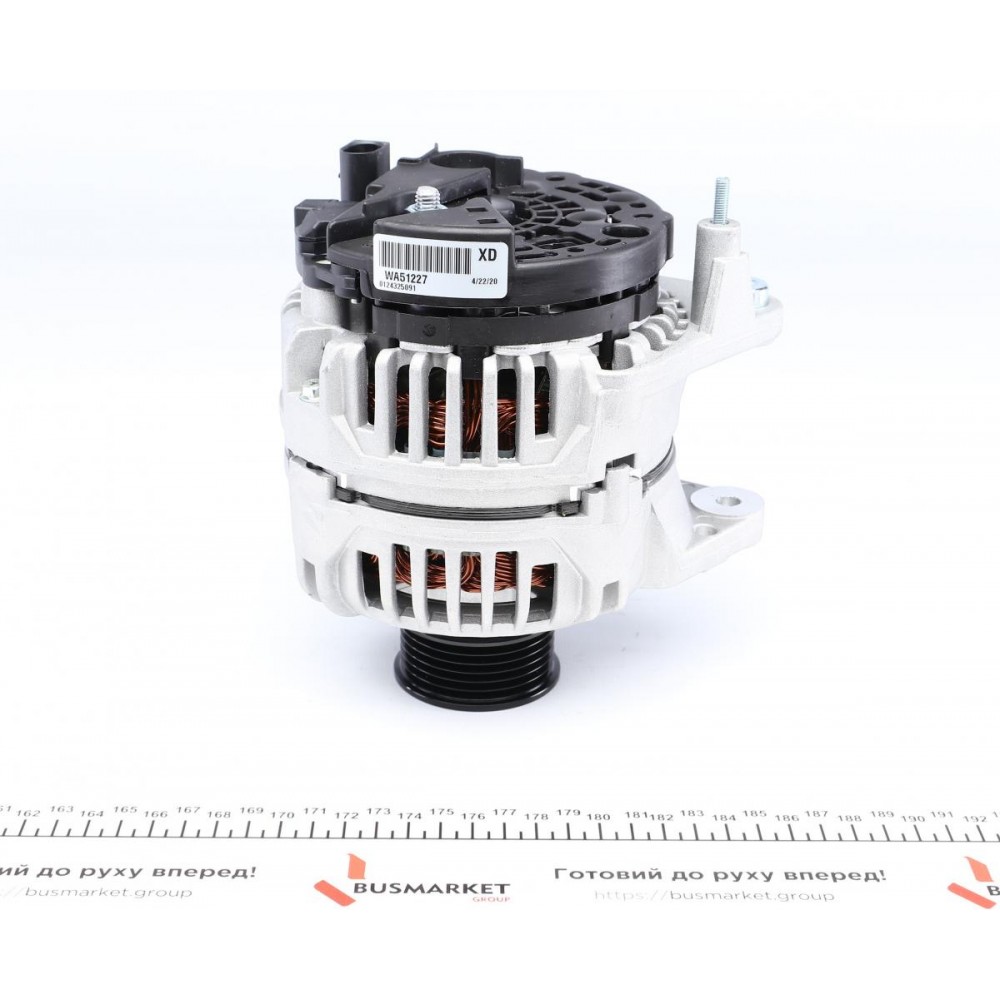 Генератор Audi A3/Skoda Fabia/Octavia/VW Caddy/Golf/Passat/T5 1.9TDI/2.0TDI 04-17 (12V/110A)