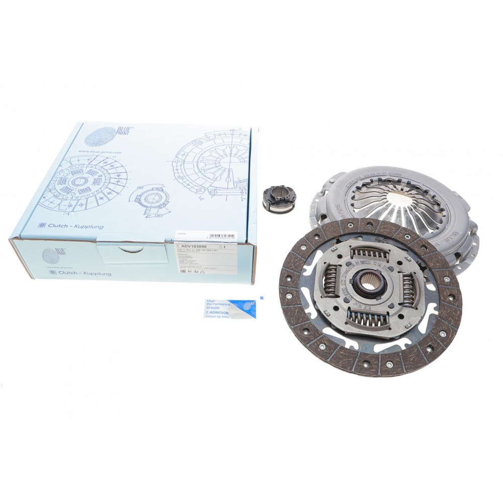 Комплект зчеплення Seat Ibiza 01-09/Skoda Fabia/Roomster 1.4TDI 99-15 (51kw)(d=221mm)(+вижимний)
