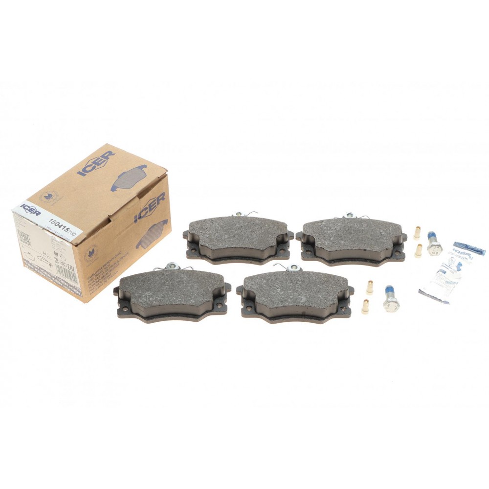 Колодки гальмівні (передні) Fiat Punto 93-00/Tipo 87-95/Uno 83-/Palio 96-02/Lexus NX 14-17