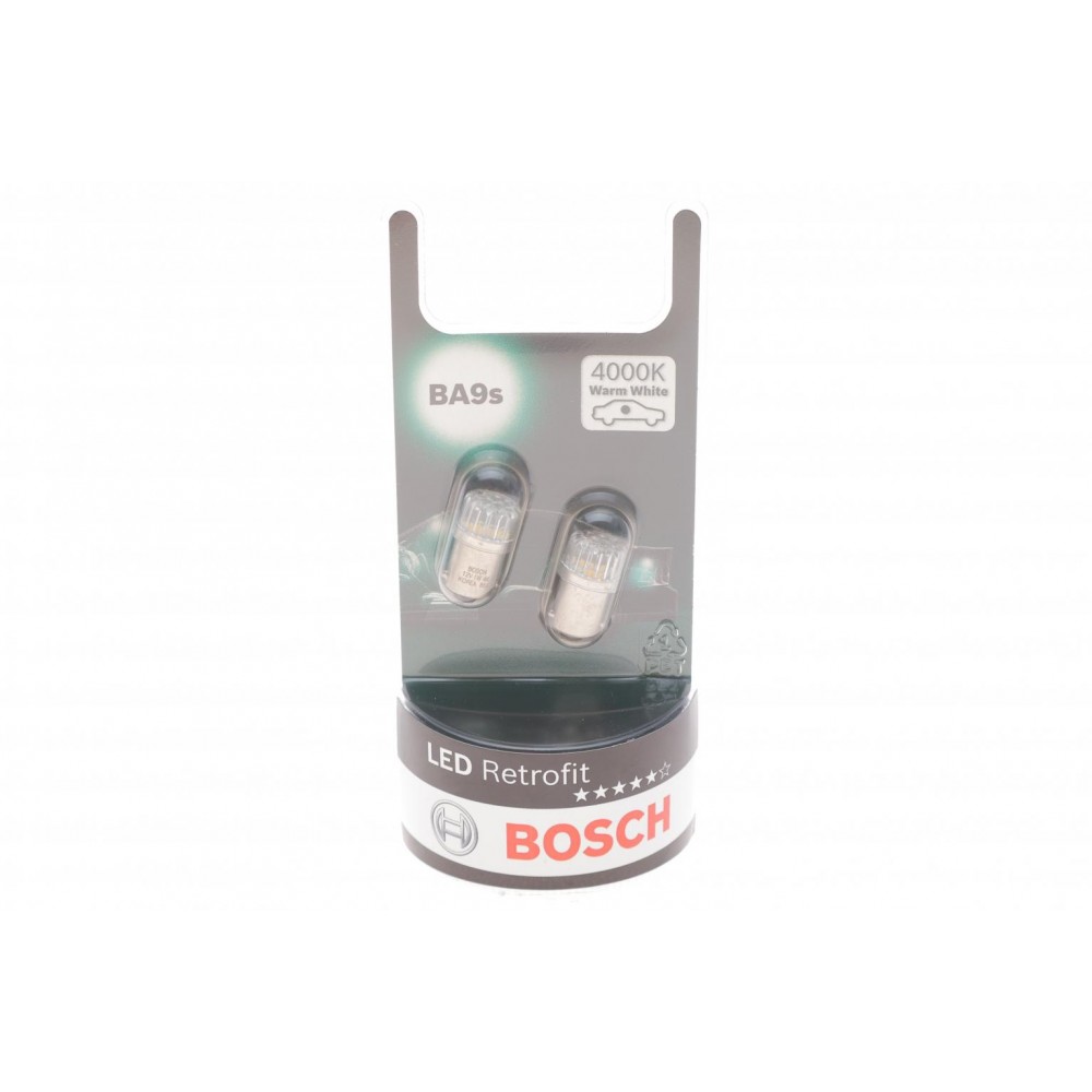 Автолампа T4W 12V 1W BA9s LED Retrofit BL (4000K)