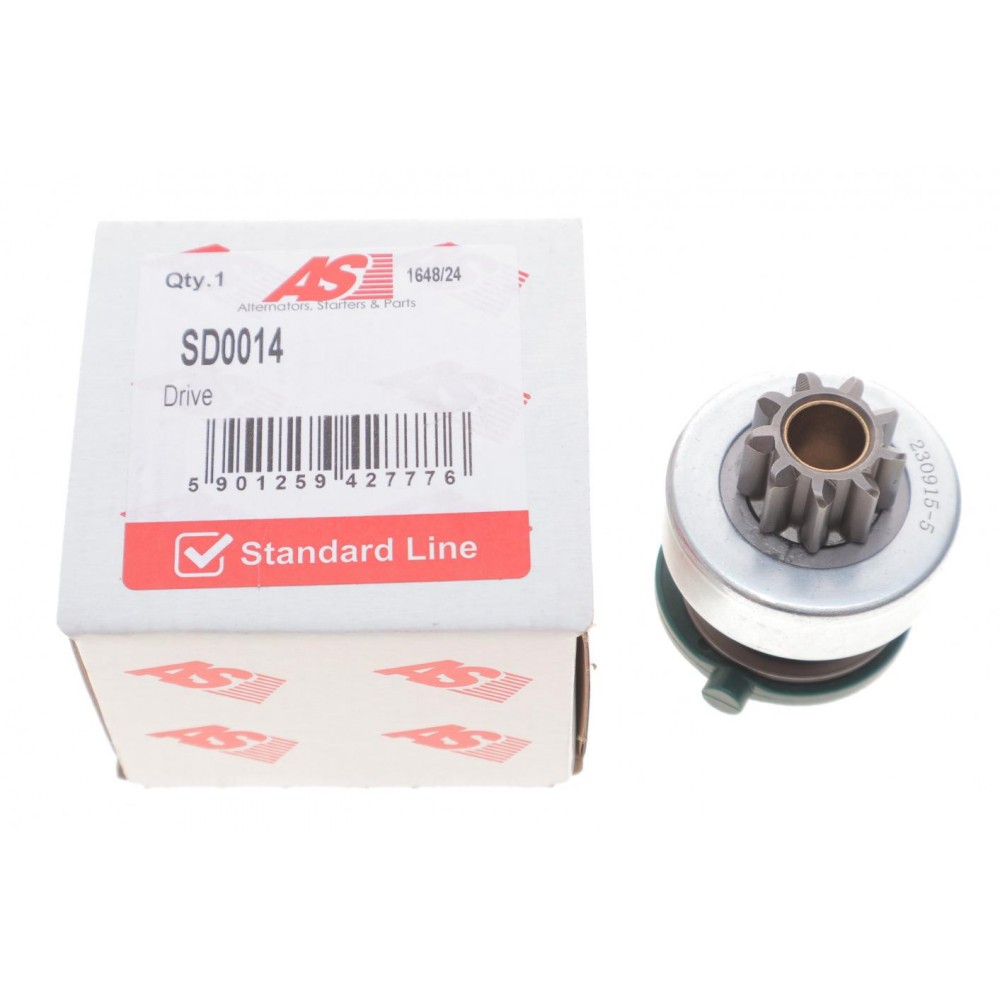 Бендикс стартера Audi 80/100/MB/Volvo/VW Passat -96 (z=9)