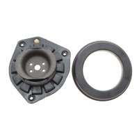 Подушка амортизатора (переднього) + підшипник Renault Megane II/Scenic II 04- (SNR)