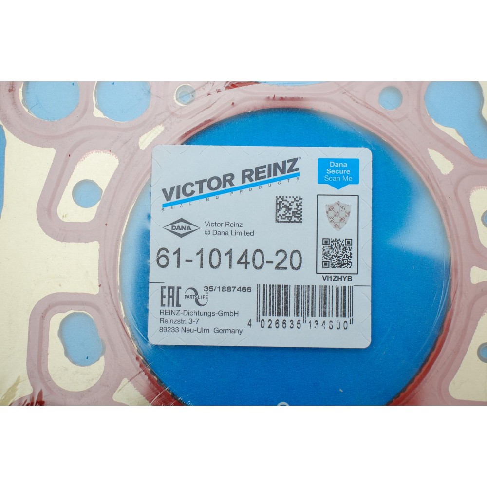 Прокладка ГБЦ VW T5/6 2.0 BiTDI 09-, Ø82,00mm, 1.71mm, 3 метки