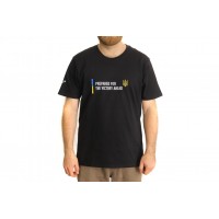Футболка патріотична BM Parts, чорна, XL (100% бавовна)