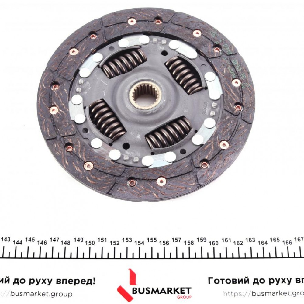 Комплект зчеплення Fiat Palio 96-03 (d=190mm); замінено на: 619 3171 00