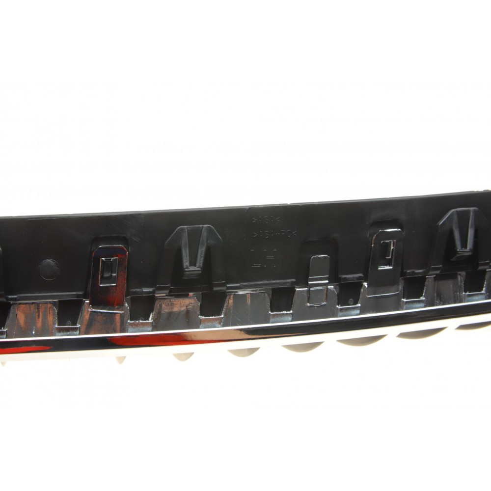 Решітка радіатора BMW 5 (F10) 10-13 (чорний хром) (к-кт)